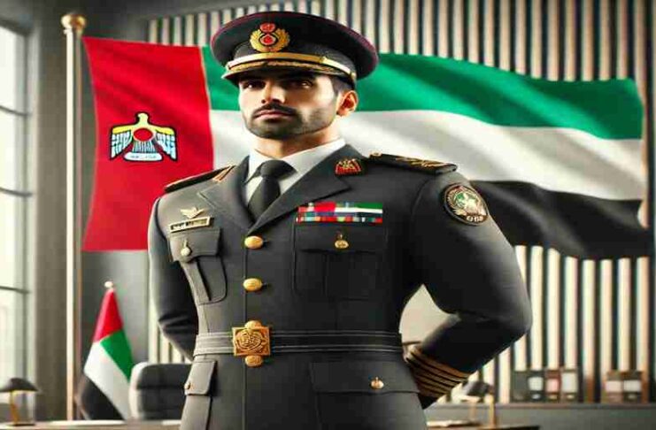 UAE army recruitment website