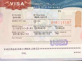 korean visa status